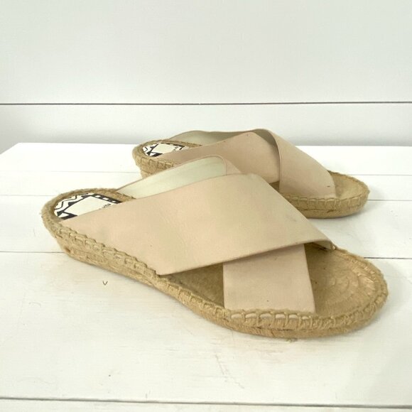 Dolce Vita Loki Sandy Demi Slip On Comfort Espadrilles Wedges Sandals, Size 6 - Picture 3 of 13